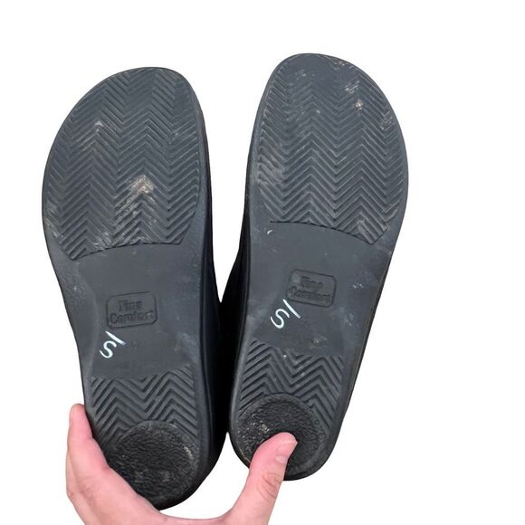 Finn Comfort Metallic Silver Orb Nappa Leather Mule Slide Shoe - Picture 4 of 13